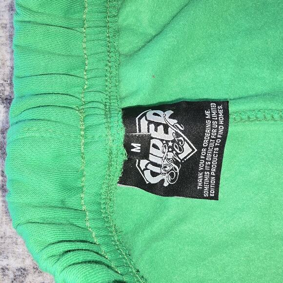 SUPERFRESH Pants Mens Medium Green Limited Edition 08 Joggers Sweatpants Lounge - Picture 5 of 10